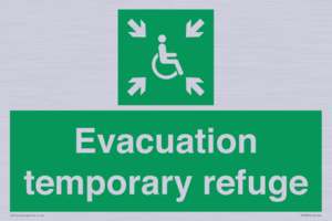 Evacuation temporary refuge